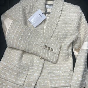 Off white cream dupe c c blazer